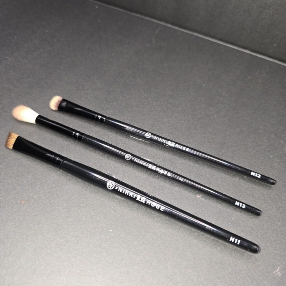 BK BEAUTY × Nikki LaRose 3pc EYE BRUSH BUNDLE